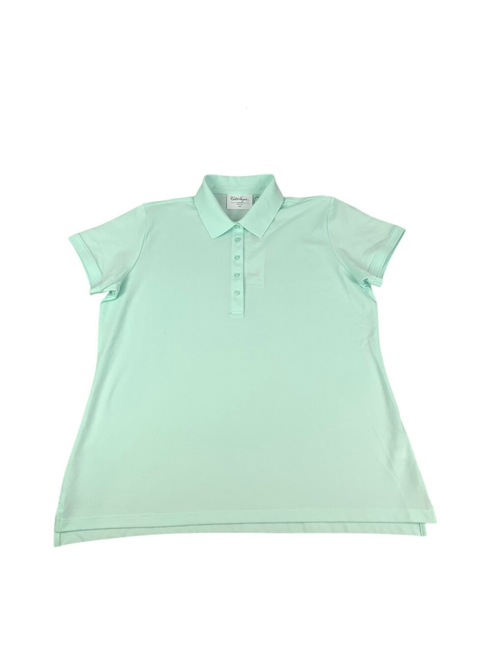 Walter Hagen Clubhouse Women's e Classic Polo Short Sleev Mint Green Size XXL